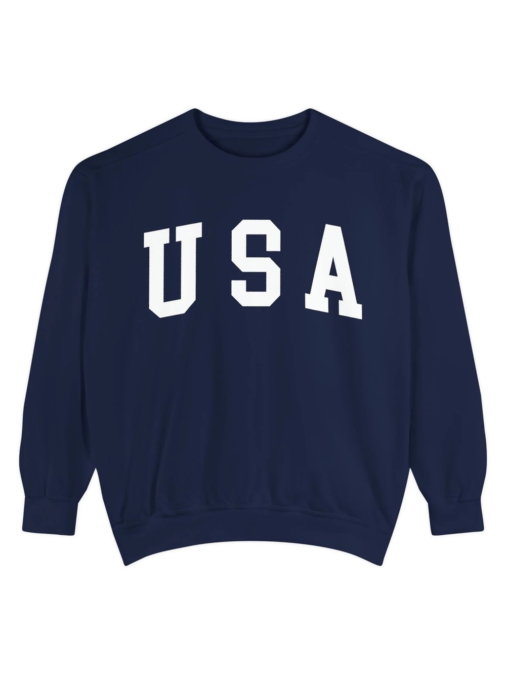 wild fable for Target Navy Crewneck Sweatshirt with White USA Lettering